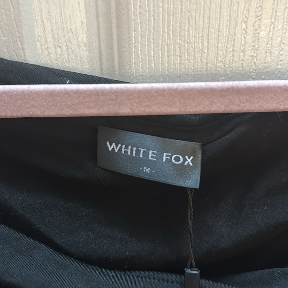 Keep Saying Sorry Long Sleeve Top Black WHITEFOX